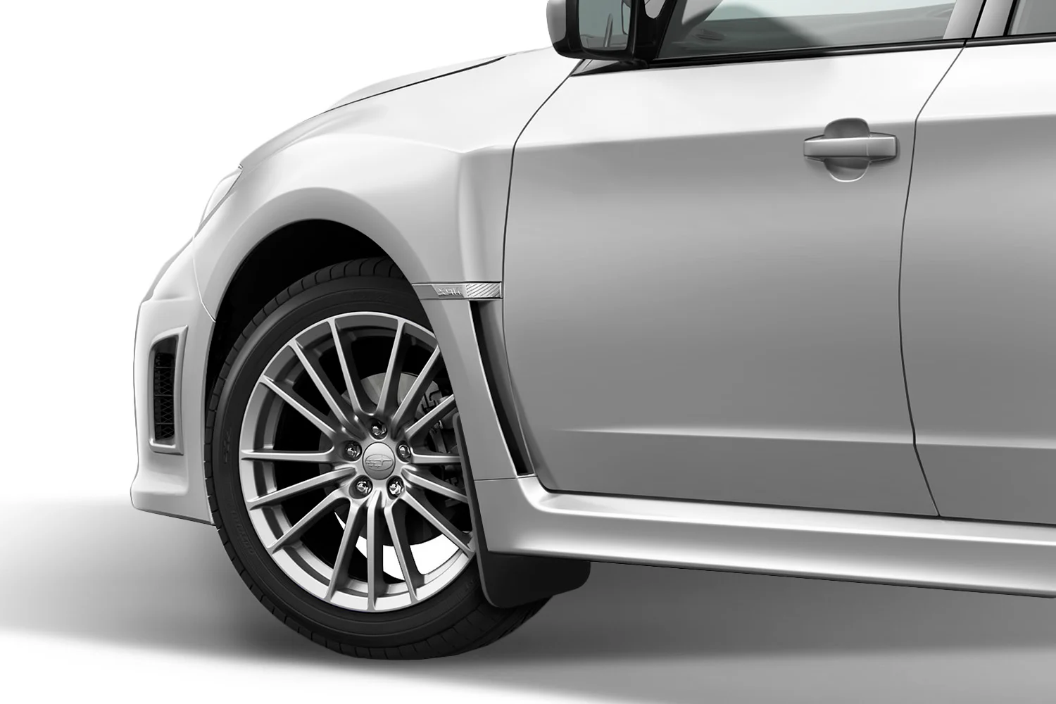 Брызговики передние SUBARU Impreza XV 2010-2011, 2шт.(optimum) в пакете / Субару Импреза