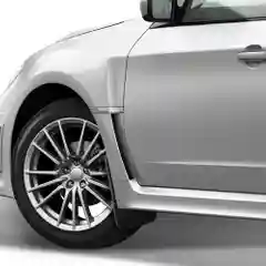 Брызговики передние SUBARU Impreza XV 2010-2011, 2шт.(optimum) в пакете / Субару Импреза