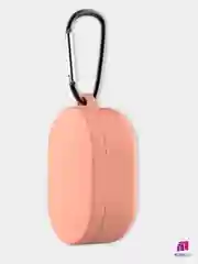 Коралловый меланж чехол с карабином для Xiaomi Redmi Airdots / Airdots S / Airdots 2