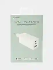 Сетевое зарядное устройство с функцией быстрой зарядки/два разъема USB Type-C/PD,65W Unico