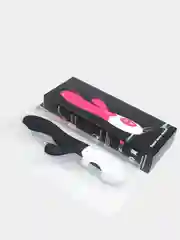 Черный вибратор кролик