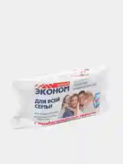 Влажные антибактериальные салфетки Эконом smart, 100 штук