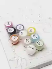 Картина по номерам "Детская серия", 20 х 16 см, "Кротик"
