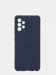 Темно-синий чехол Samsung Galaxy A32 4G 6.4" силиконовый матовый, прозрачный, цветной