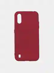 Багровый чехол Silicone cover для Samsung Galaxy A01/M01