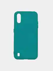 Голубой чехол Silicone cover для Samsung Galaxy A01/M01