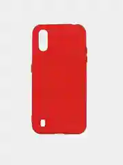 Красный чехол Silicone cover для Samsung Galaxy A01/M01