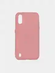 Розовый чехол Silicone cover для Samsung Galaxy A01/M01