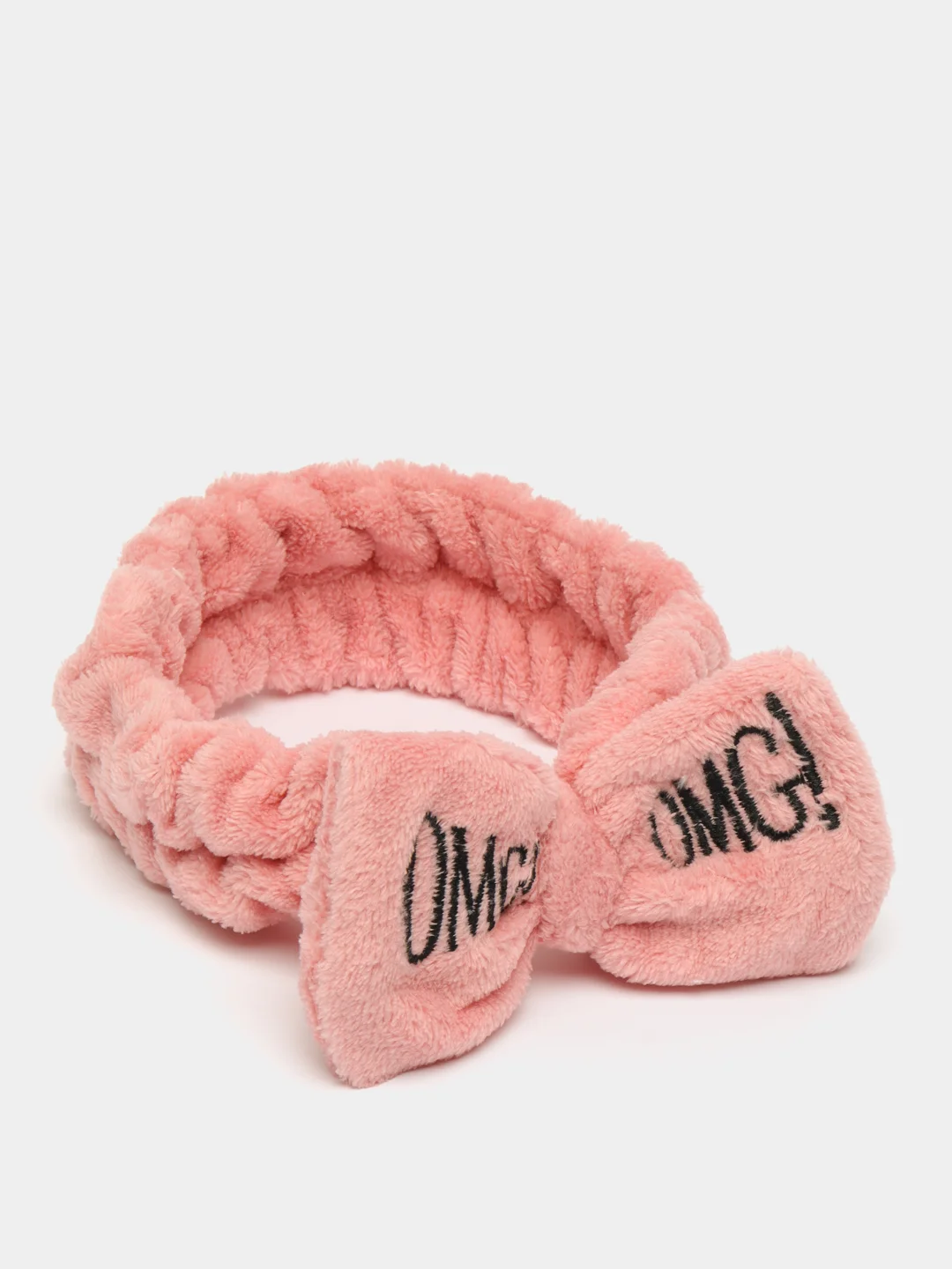 Коралловый меланж бант повязка OMG для волос на голову для косметических процедур