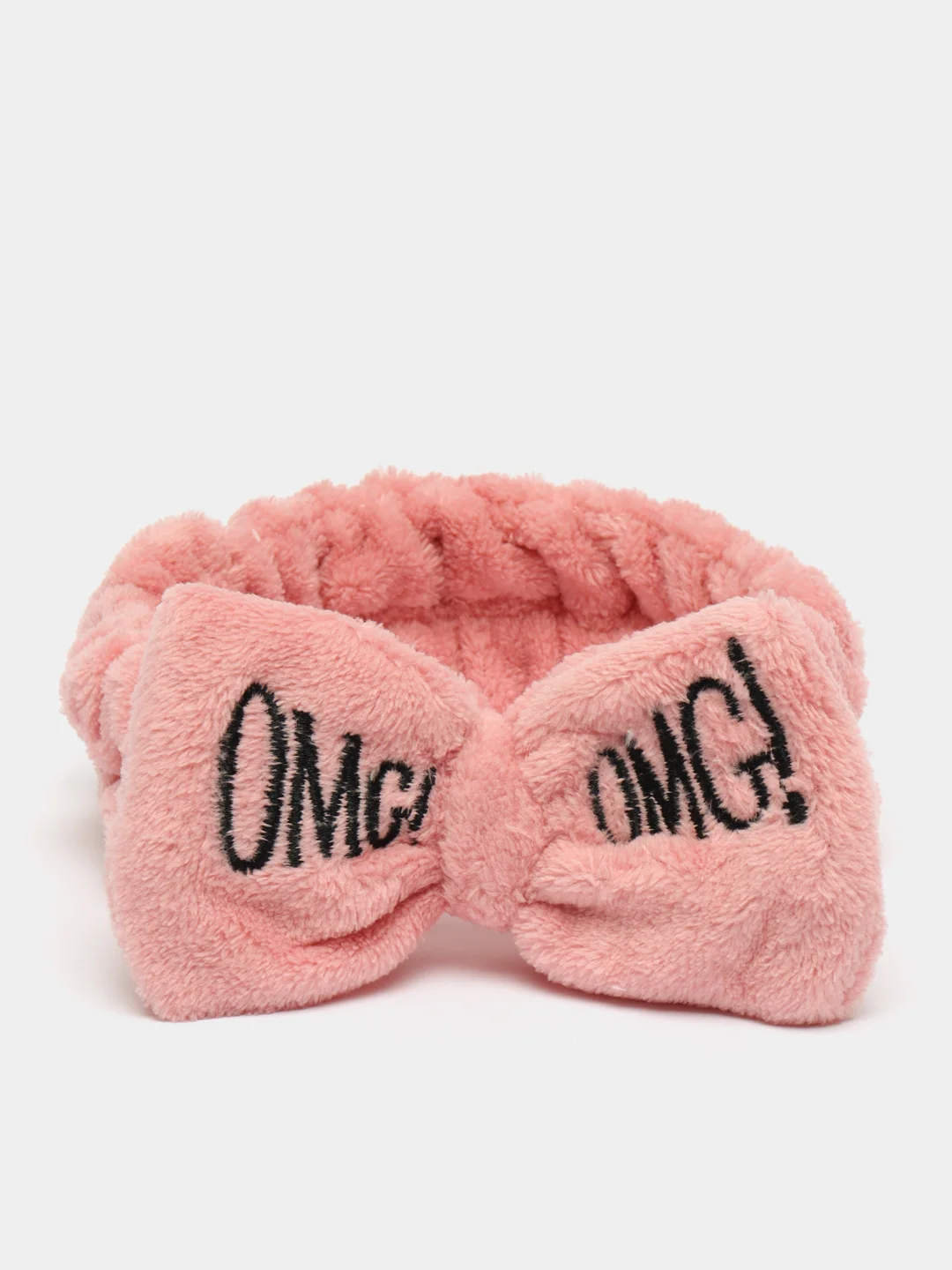 Коралловый меланж бант повязка OMG для волос на голову для косметических процедур