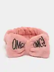 Коралловый меланж бант повязка OMG для волос на голову для косметических процедур