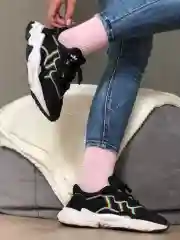 Розовый носки разного цвета, однотонные, унисекс