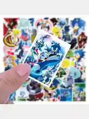 Стикеры из аниме "Соник Ёжик" (Sonic), 50 штук