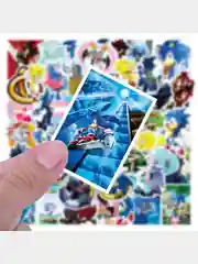 Стикеры из аниме "Соник Ёжик" (Sonic), 50 штук