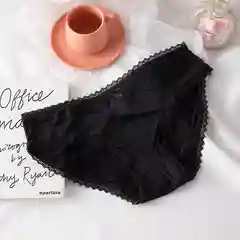 Черный трусы женские