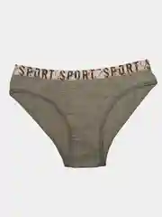 Серый трусы женские молоденые "спорт"
