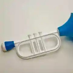 Зеленый музыкальная игрушка Корнет