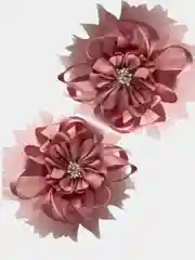 Розовый резинка для волос, заколка, бант, для девочки