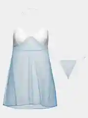 Голубой неглиже