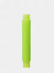 Зеленый развивающая антистресс игрушка трубки Pop Tubes гофра