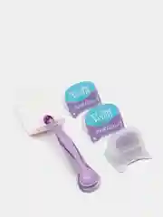 Женская бритва Venus Comfort Glide с 3 сменными кассетами и подставкой