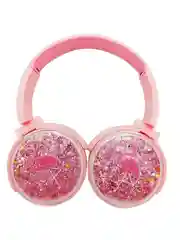 Коралловый беспроводные накладные наушники BT002 Дамбо/ Сезам/ Hello kitty/ фaламинго/ единорог