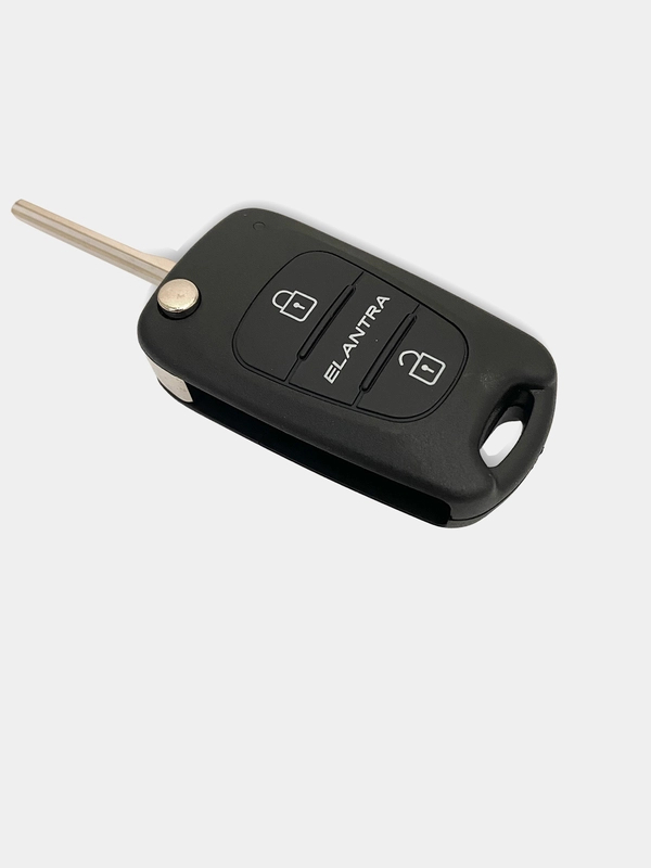 Корпус на штатный ключ с лезвием выкидной Hyundai Elantra / Хендай Элантра (H002)