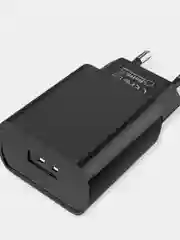 Черный сетевое зарядное устройство Borofone BA20A 1*USB