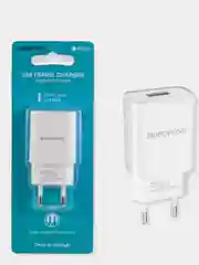 Черный сетевое зарядное устройство Borofone BA20A 1*USB