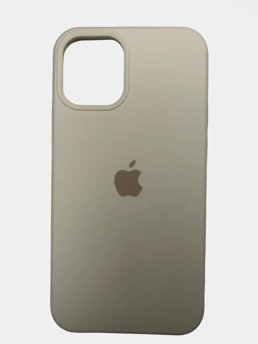 Бежевый чехол Silicone Case для iPhone 12 mini