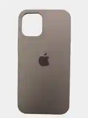 Бежевый меланж чехол Silicone Case для iPhone 12 mini