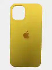 Желтый чехол Silicone Case для iPhone 12 mini