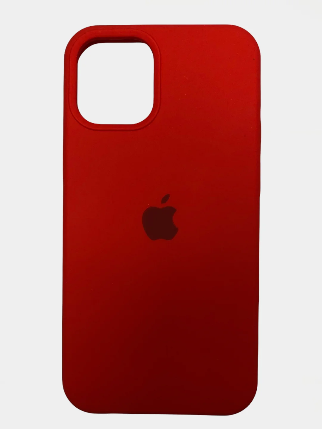 Багровый чехол Silicone Case для iPhone 12 mini