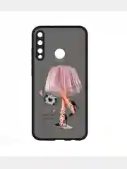 Фуксия чехол для Huawei Honor P30 Lite, P30 Pro, P40, P40 Pro,P40 Lite E/Y7P/9C, Y6P, с бортиками