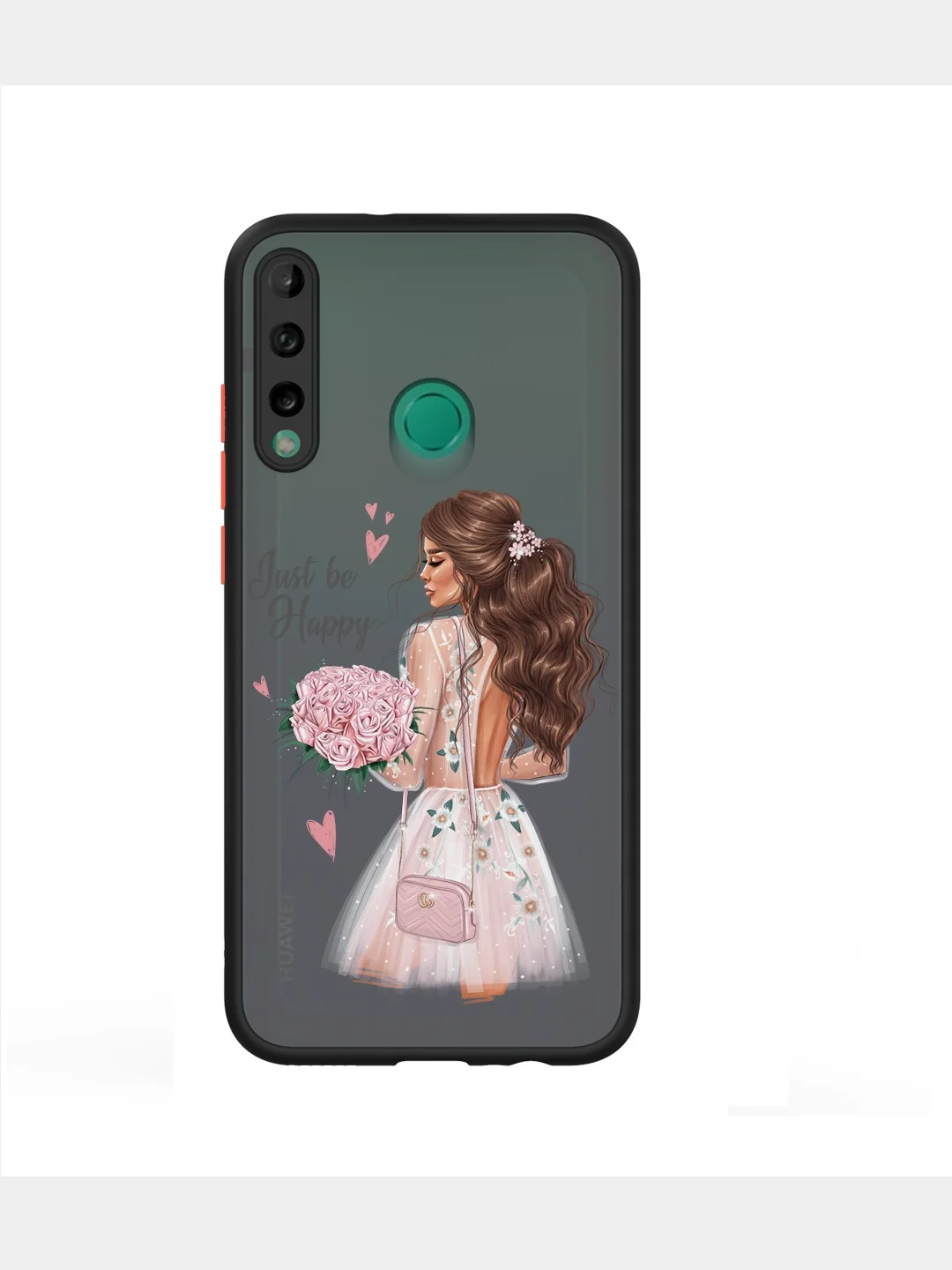 Прозрачный чехол для Huawei Honor P30 Lite, P30 Pro, P40, P40 Pro,P40 Lite E/Y7P/9C, Y6P, с бортиками