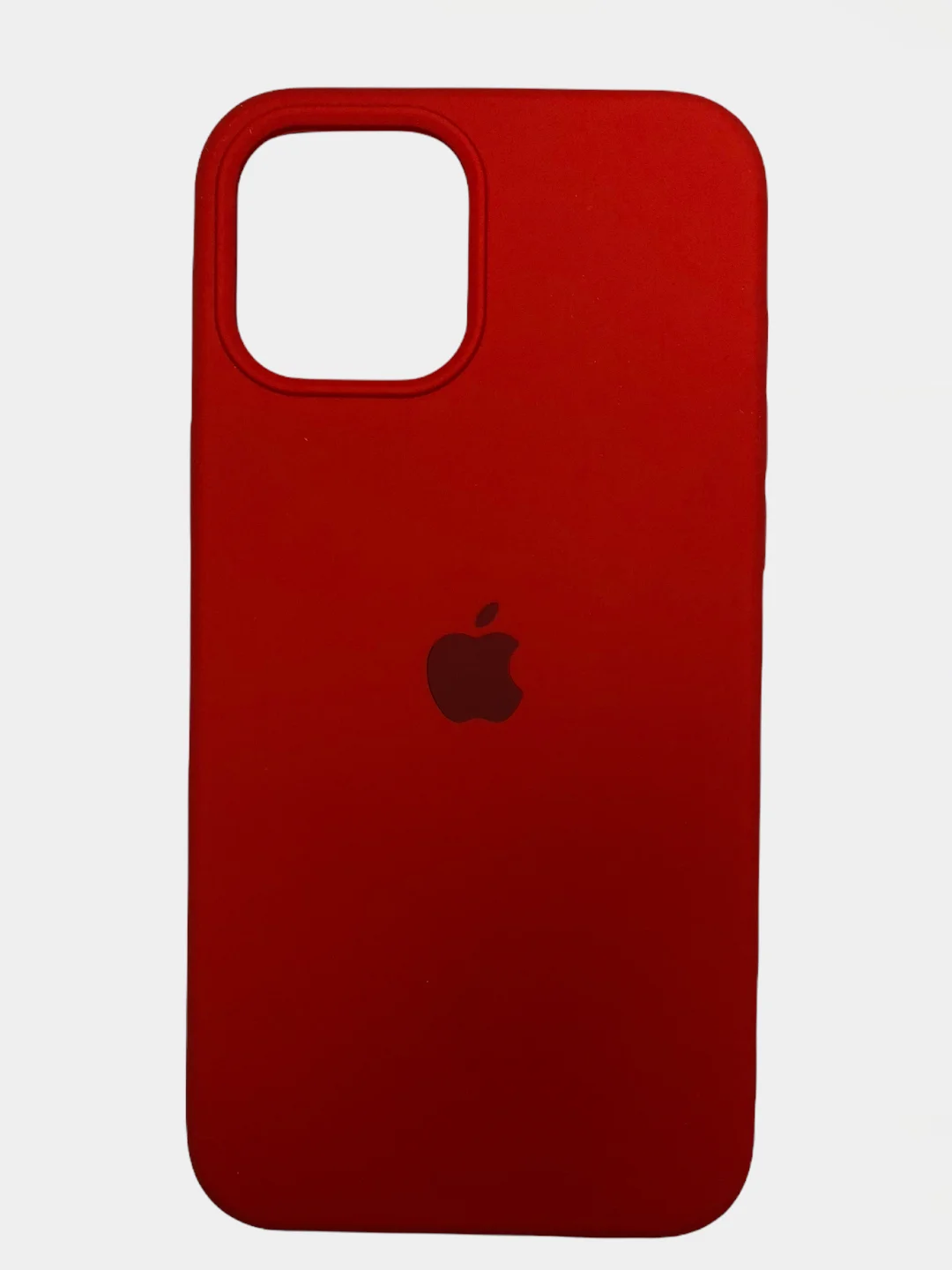 Красный чехол Silicone Case для iPhone 12 Pro Max