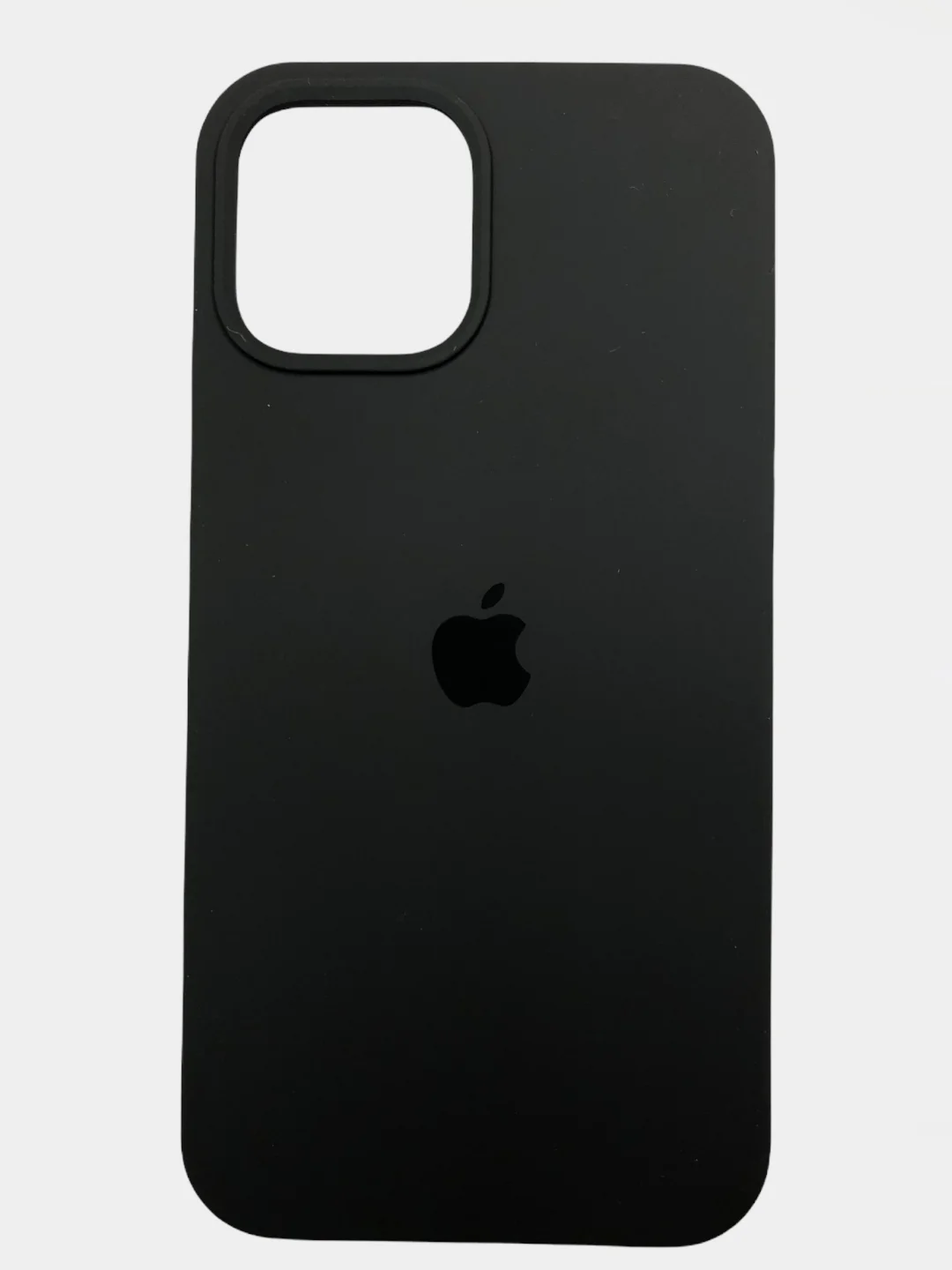 Угольный чехол Silicone Case для iPhone 12 Pro Max