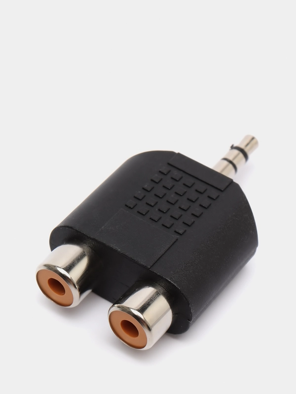 Переходник гнездо 2RCA - штекер jack 3.5