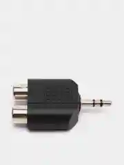 Переходник гнездо 2RCA - штекер jack 3.5