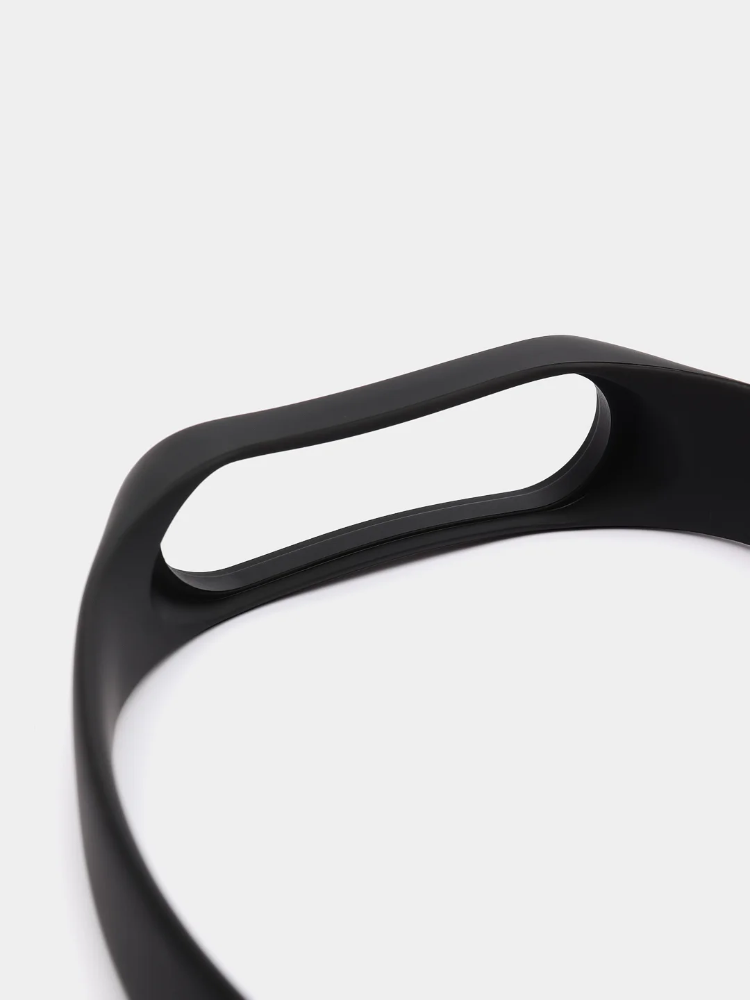 Черный силиконовый ремешок Xiaomi Mi Band 3 и Band 4