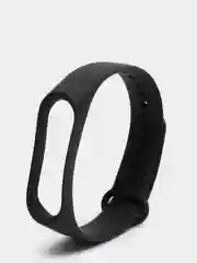 Черный силиконовый ремешок Xiaomi Mi Band 3 и Band 4