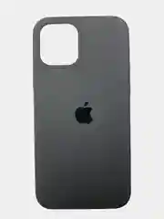 Угольный чехол Silicone Case для iPhone 12, 12 pro