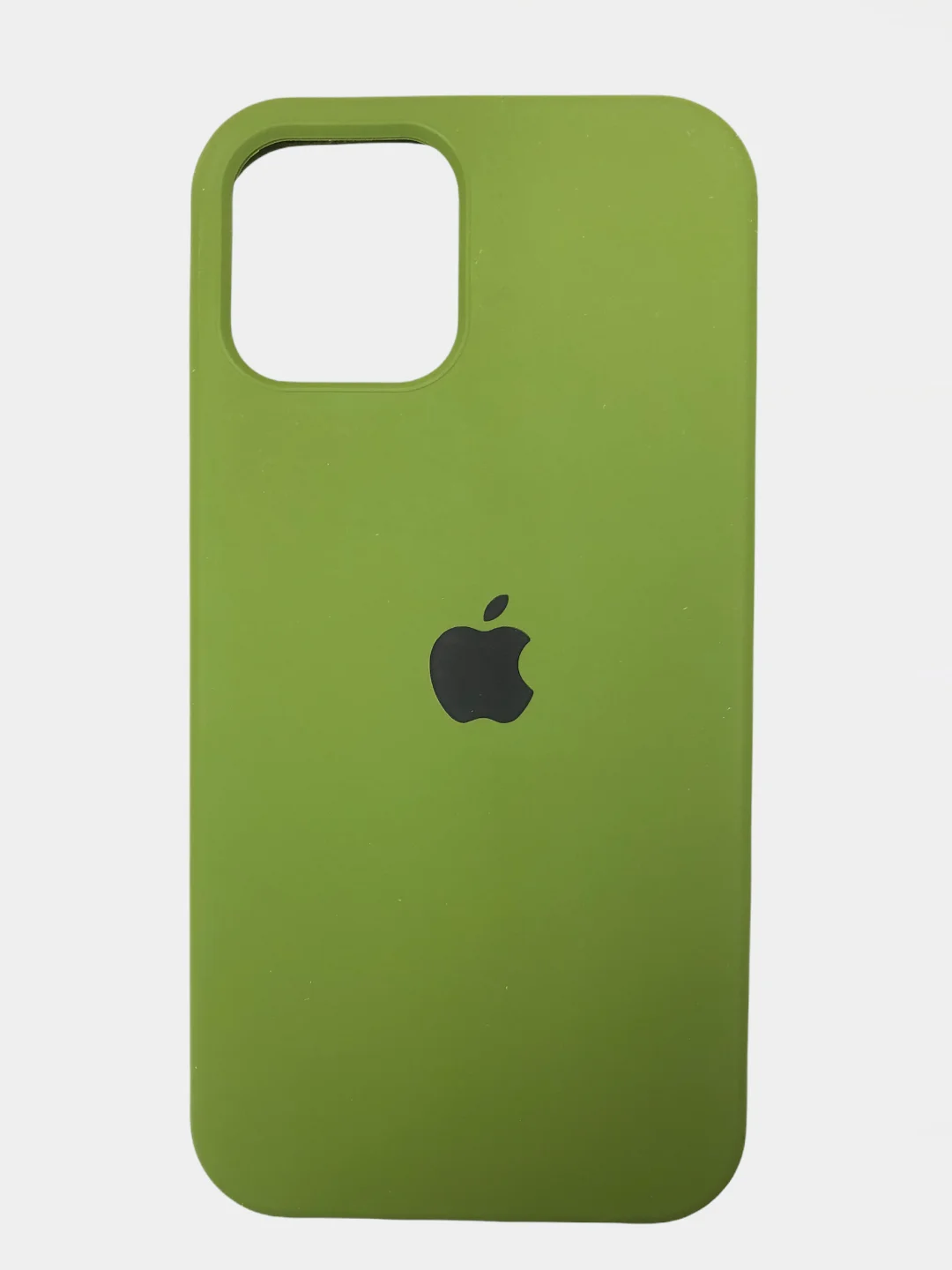 Зеленый чехол Silicone Case для iPhone 12, 12 pro
