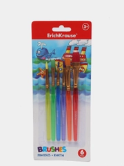 S Набор кистей, синтетика, 6 штук, Artberry, в блистере