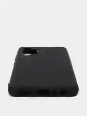 Черный чехол Samsung Galaxy A32 (4G), Галакси А32 4G силиконовый Silicone Cover с закрытым низом