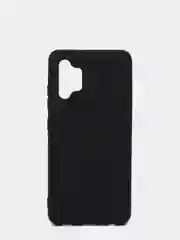 Черный чехол Samsung Galaxy A32 (4G), Галакси А32 4G силиконовый Silicone Cover с закрытым низом