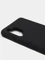 Черный чехол Samsung Galaxy A32 (4G), Галакси А32 4G силиконовый Silicone Cover с закрытым низом