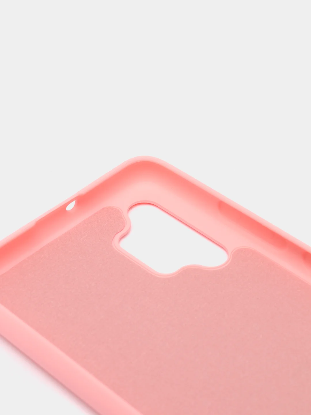 Розовый чехол Samsung Galaxy A32 (4G), Галакси А32 4G силиконовый Silicone Cover с закрытым низом