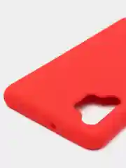 Красный чехол Samsung Galaxy A32 (4G), Галакси А32 4G силиконовый Silicone Cover с закрытым низом