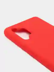 Красный чехол Samsung Galaxy A32 (4G), Галакси А32 4G силиконовый Silicone Cover с закрытым низом